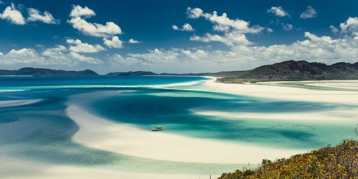 5 Stunningly Beautiful and Quiet Beaches Whitehaven Beach Australia