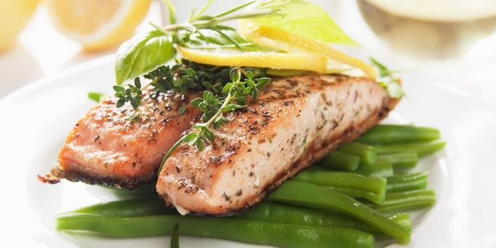 9 Foods Necessary for Healthy Hair and Nails Salmon