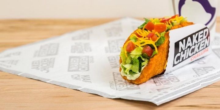 6 Fabulous Menu Items Offered at Restaurant Chains Naked Chicken Chalupa at Taco Bell