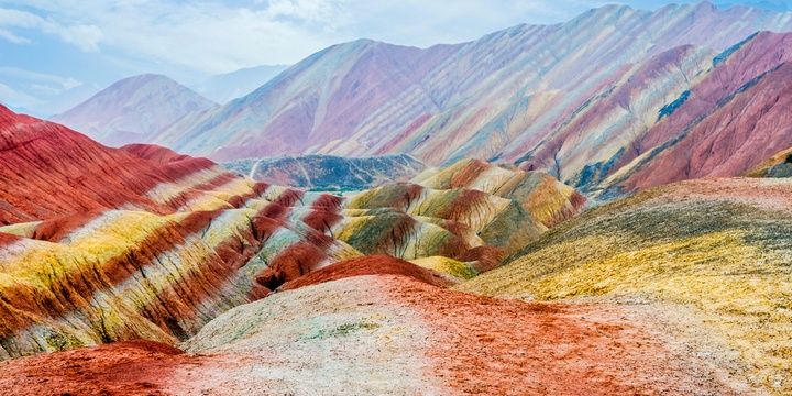 5 Destinations That Look Like They Are from Another Galaxy Zhangye Danxia Landform